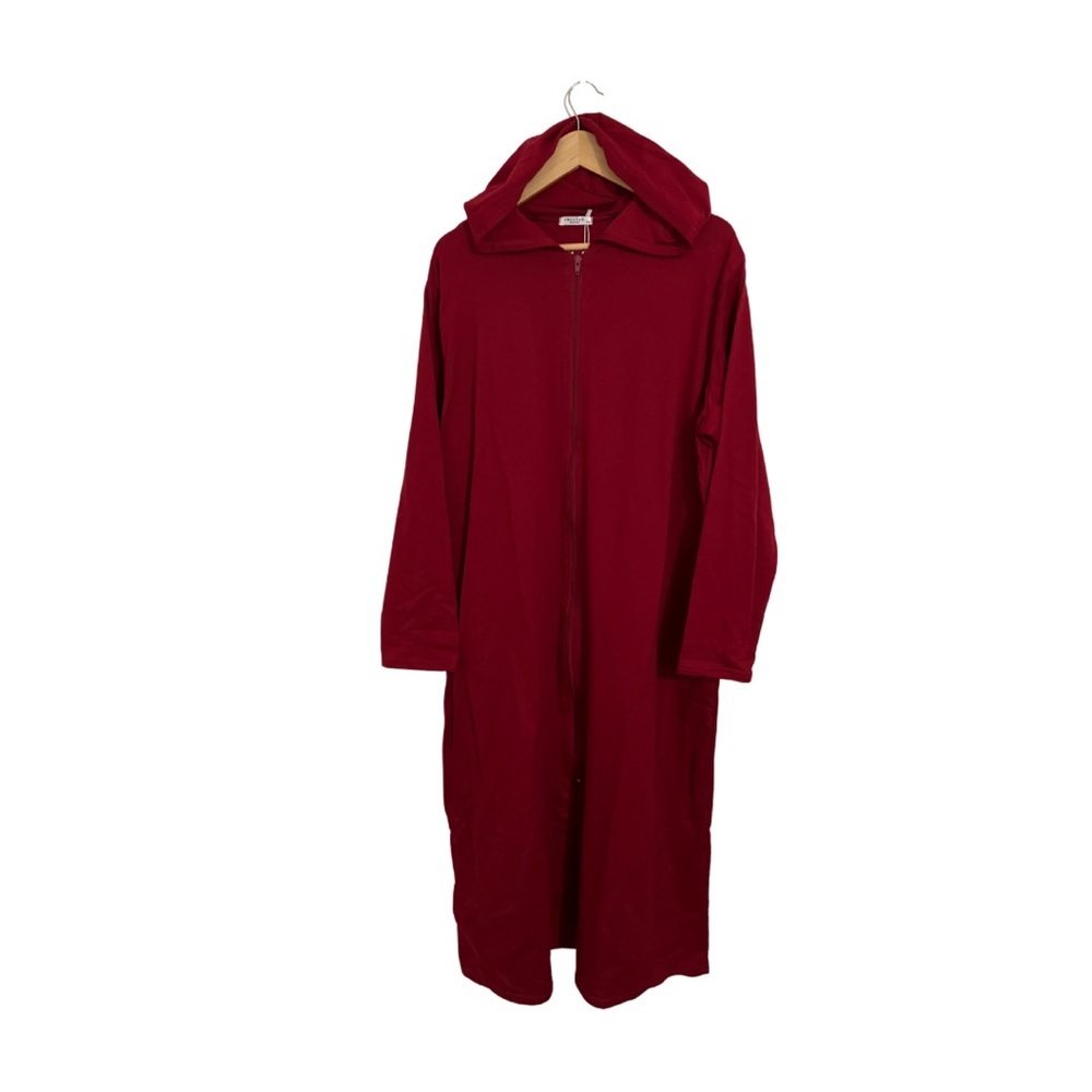 Red Hooded Dress